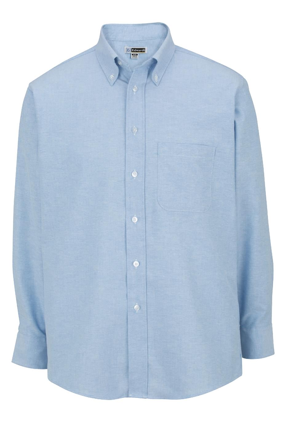 Easy Care Oxford Long Sleeve Mens Shirt