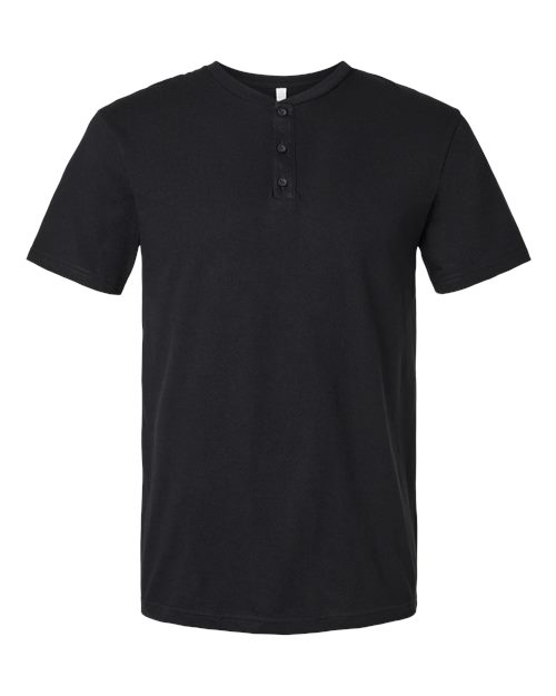 Unisex CVC Henley Tee