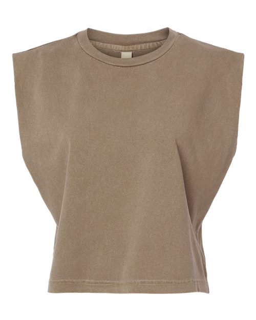 Women's Garment-Dyed Heavyweight Muscle Tee