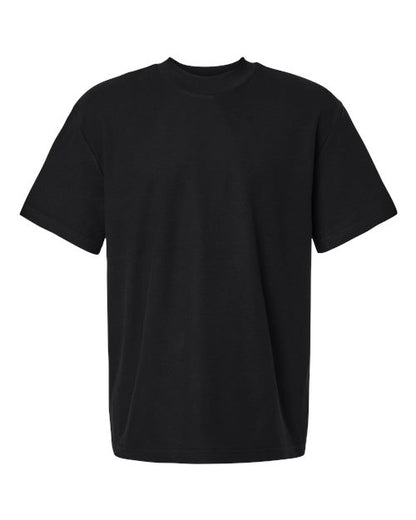 Unisex Pique Mockneck Tee