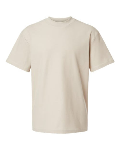 Unisex Pique Mockneck Tee