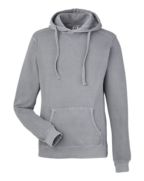 Unisex Pigment-Dyed Fleece Hooded Sweatshirt