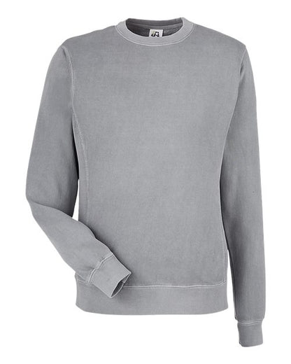 Unisex Pigment-Dyed Fleece Crewneck Sweatshirt
