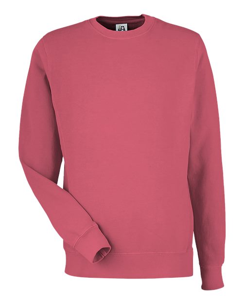 Unisex Pigment-Dyed Fleece Crewneck Sweatshirt