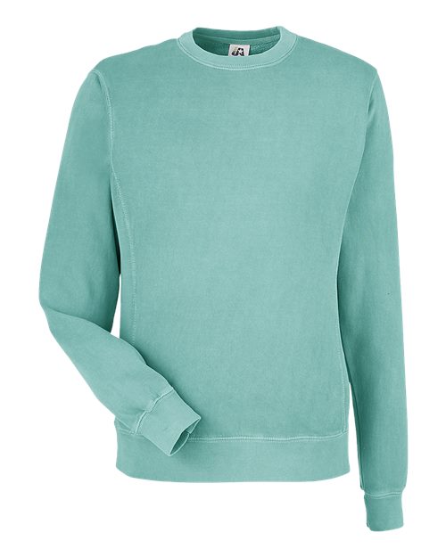 Unisex Pigment-Dyed Fleece Crewneck Sweatshirt