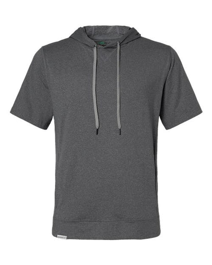 Men's Eco Revive™ Ventura Soft Knit Short Sleeve Hooded Sweatshirt