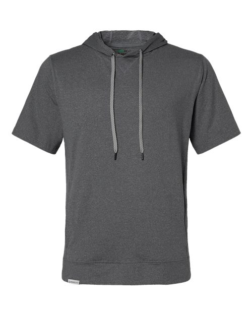 Men's Eco Revive™ Ventura Soft Knit Short Sleeve Hooded Sweatshirt