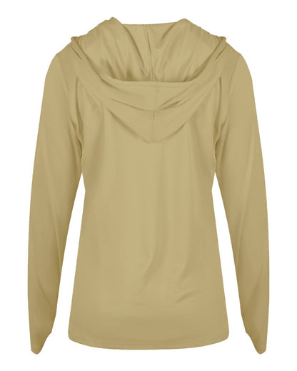 Badger Women's B-Core Long Sleeve Hooded T-Shirt - 4165