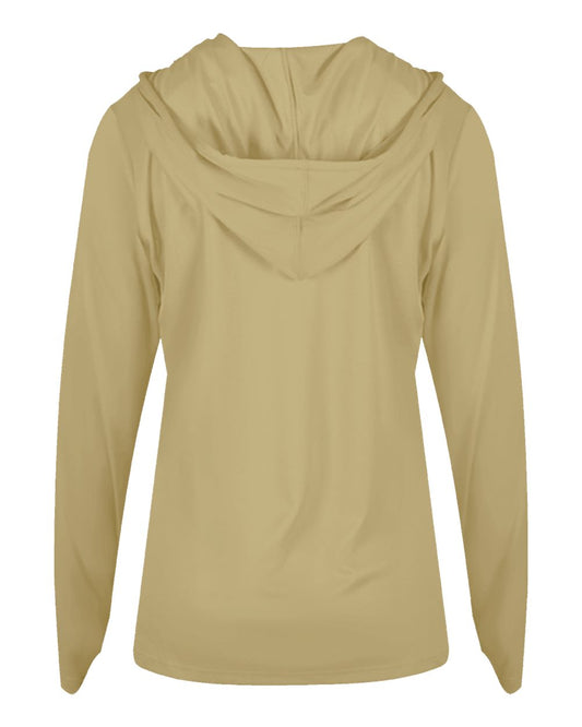 Badger Women's B-Core Long Sleeve Hooded T-Shirt - 4165