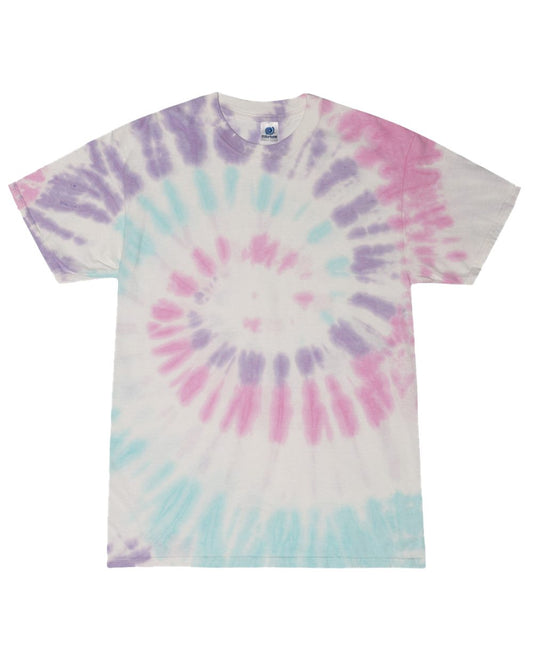 Colortone Youth Multi-Color Tie-Dyed T-Shirt - 1000Y