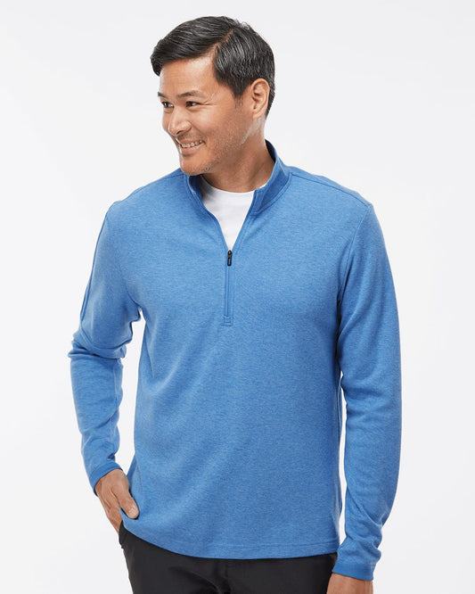 Adidas 3-Stripes Quarter-Zip Sweater - A554