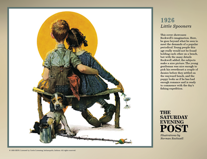Triumph Calendars The Saturday Evening Post Illustrations by Norman Rockwell Calendar-1101