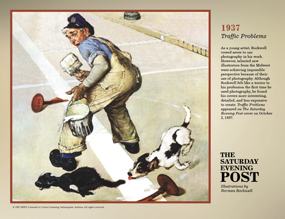 Triumph Calendars The Saturday Evening Post Illustrations by Norman Rockwell Calendar-1101