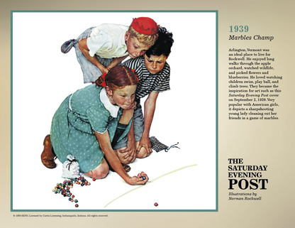 Triumph Calendars The Saturday Evening Post Illustrations by Norman Rockwell Calendar-1101