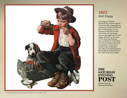 Triumph Calendars The Saturday Evening Post Illustrations by Norman Rockwell Calendar-1101