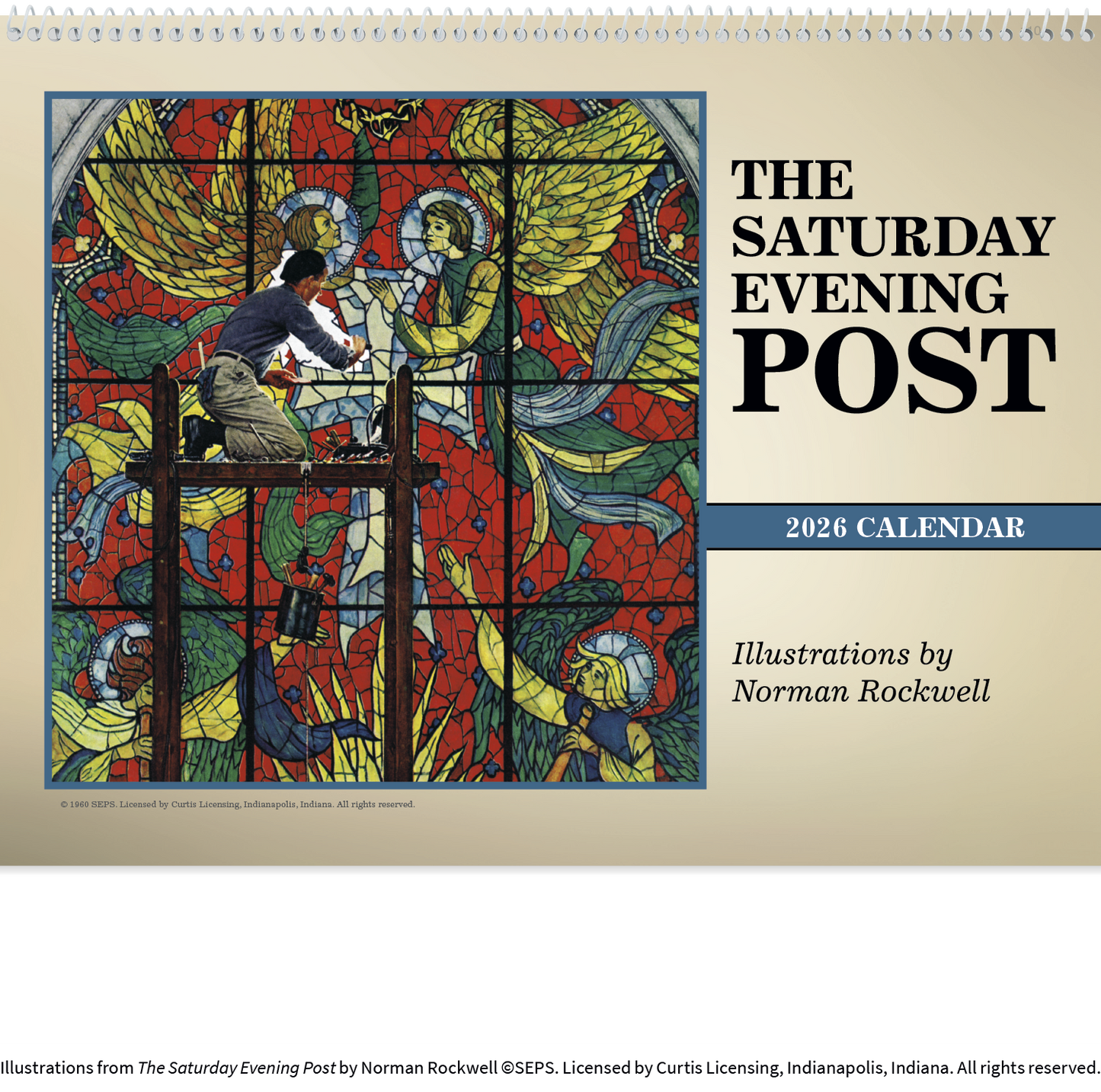 Triumph Calendars The Saturday Evening Post Illustrations by Norman Rockwell Calendar-1101