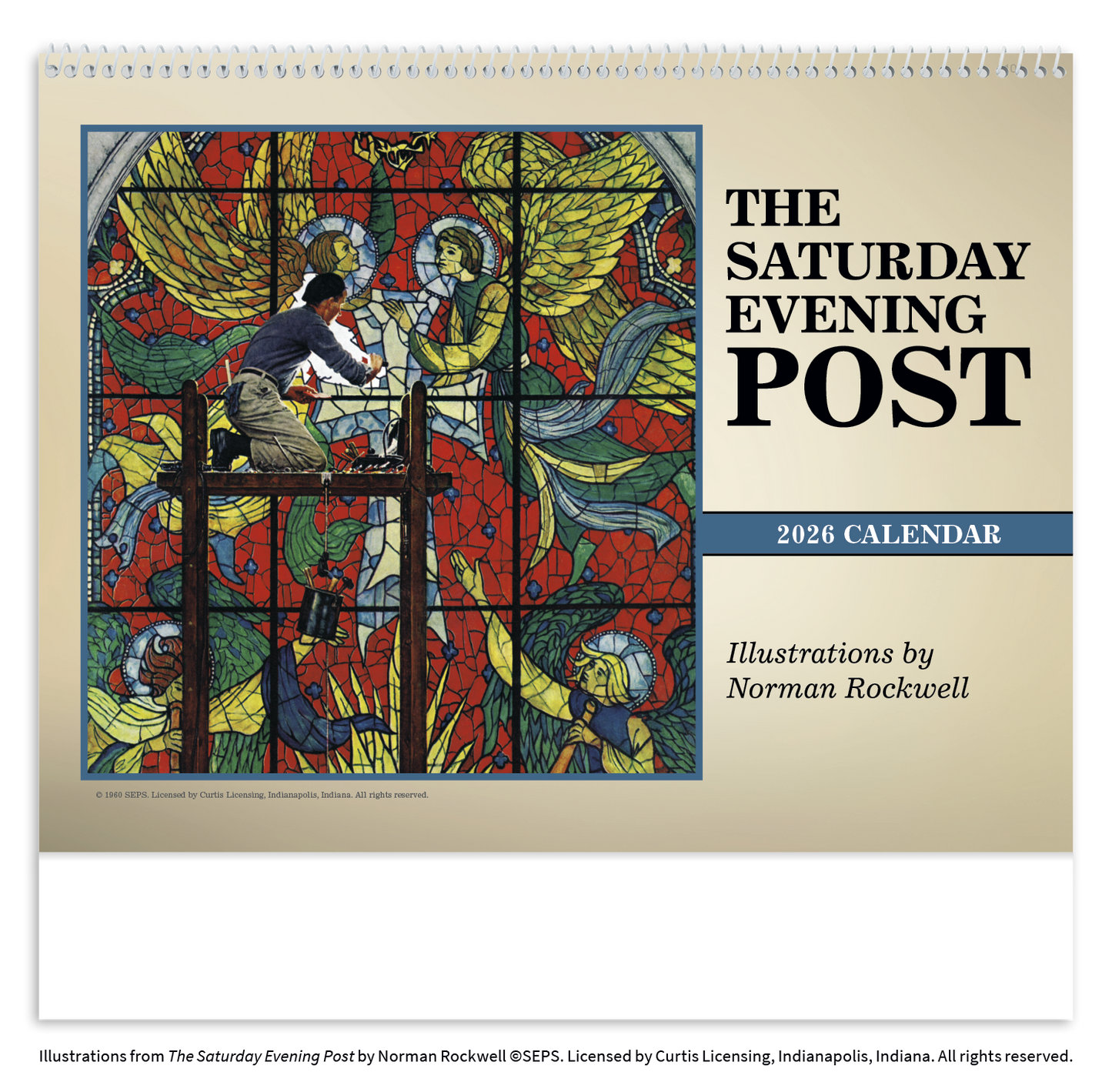 Triumph Calendars The Saturday Evening Post Illustrations by Norman Rockwell Calendar-1101