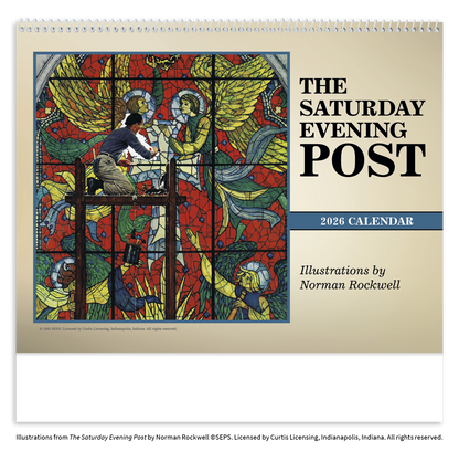 Triumph Calendars The Saturday Evening Post Illustrations by Norman Rockwell Calendar-1101