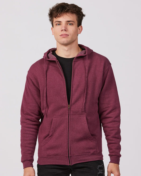 Tultex Premium Fleece Full-Zip Hooded Sweatshirt - 581