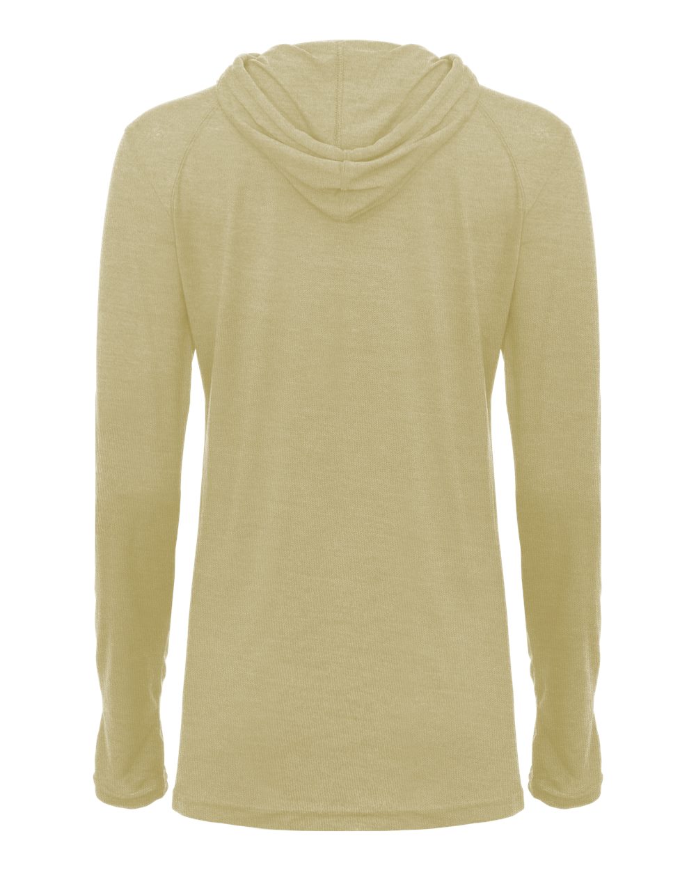Badger Women's Tri-Blend Surplice Long Sleeve Hooded T-Shirt - 4965