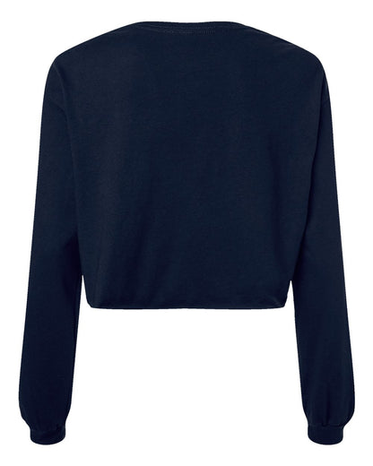 BELLA + CANVAS FWD Fashion Women's Crop Long Sleeve Tee - 6501