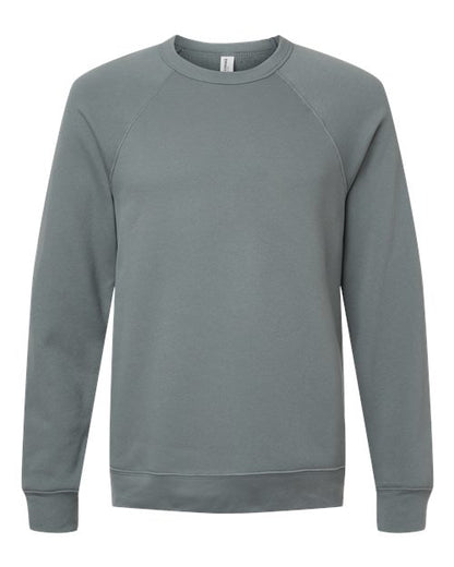 Unisex Sponge Fleece Raglan Crewneck Sweatshirt