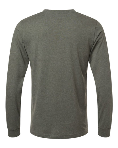 BELLA + CANVAS Heather CVC Long Sleeve Tee - 3501CVC