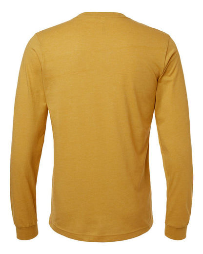 BELLA + CANVAS Heather CVC Long Sleeve Tee - 3501CVC