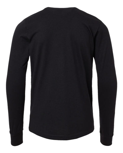 BELLA + CANVAS Youth Heather CVC Long Sleeve Tee - 3501YCVC
