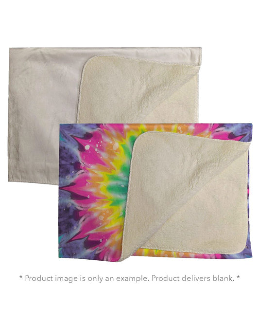 Liberty Bags Sublimation Micro Mink Sherpa Plush Blanket - PSB5060MS