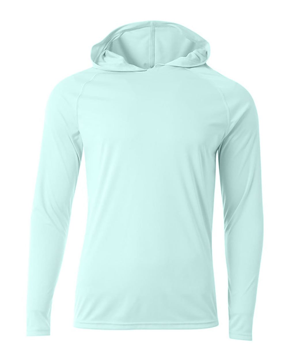 A4 Cooling Performance Hooded Long Sleeve T-Shirt - N3409