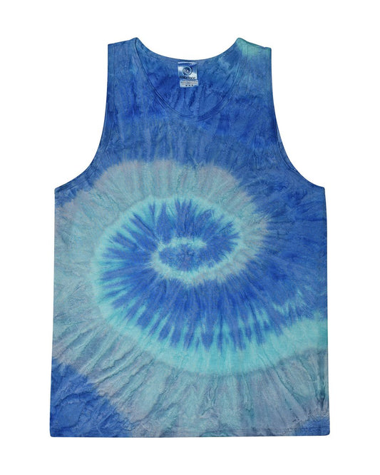 Colortone Tie-Dyed Tank Top - 3500