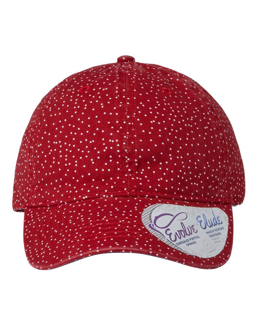 Infinity Her Women's Garment-Washed Fashion Print Cap - HATTIE