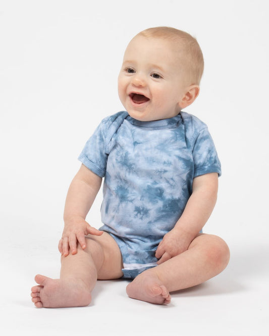 Dyenomite Infant Crystal Tie-Dyed Onesie - 340CR