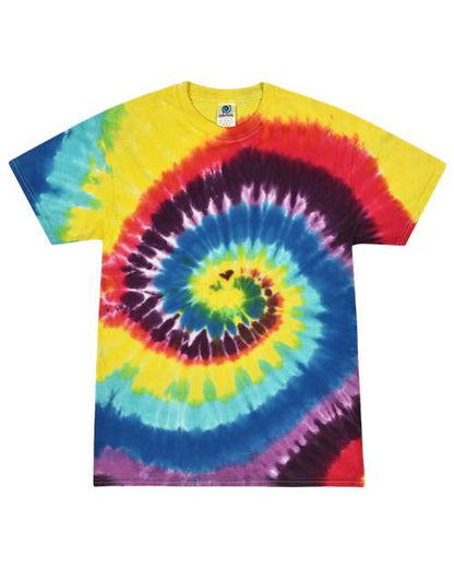 Unisex Multi-Color Tie-Dyed T-Shirt
