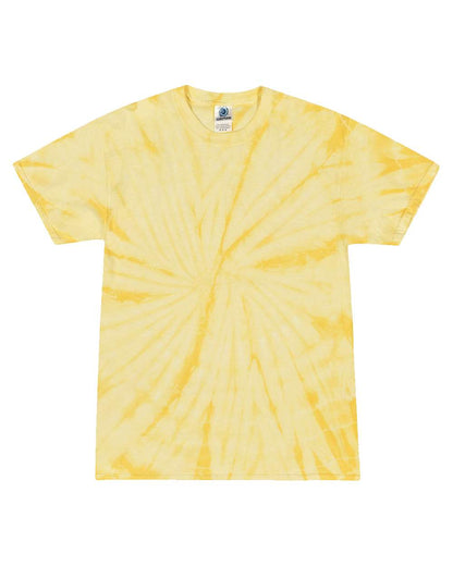 Colortone Youth Multi-Color Tie-Dyed T-Shirt - 1000Y
