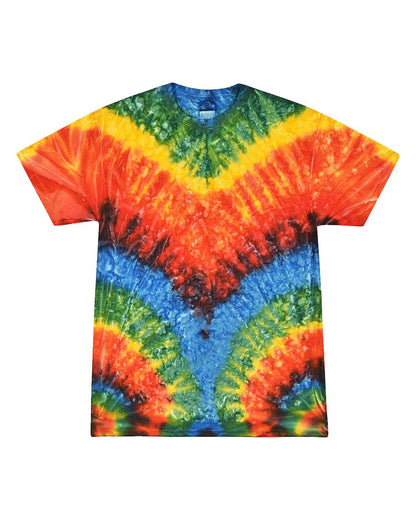 Colortone Youth Multi-Color Tie-Dyed T-Shirt - 1000Y