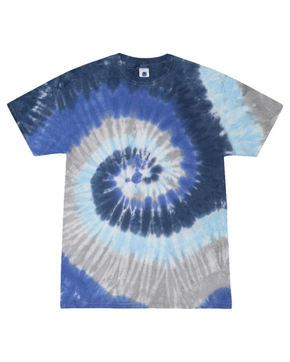 Colortone Youth Multi-Color Tie-Dyed T-Shirt - 1000Y