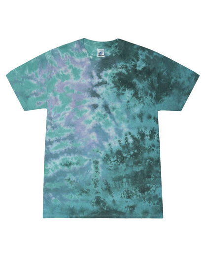 Colortone Youth Multi-Color Tie-Dyed T-Shirt - 1000Y
