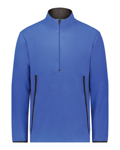Augusta Sportswear Eco Revive™ Youth Polar Fleece Quarter-Zip Pullover - 6856
