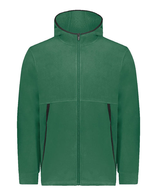 Augusta Sportswear Eco Revive™ Polar Fleece Hooded Full-Zip Jacket - 6858
