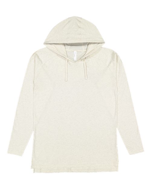 Men's Fine Jersey Hooded Long Sleeve Raglan T-Shirt