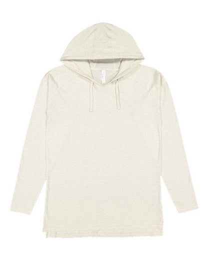 Men's Fine Jersey Hooded Long Sleeve Raglan T-Shirt