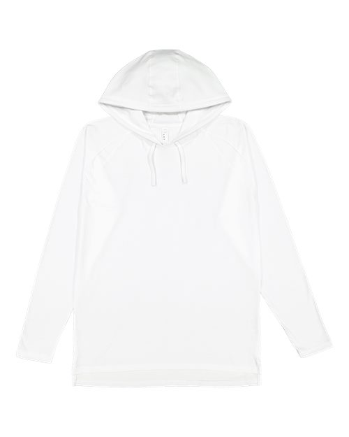 Men's Fine Jersey Hooded Long Sleeve Raglan T-Shirt
