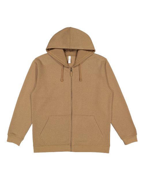 Unisex Full-Zip Fleece Hoodie Sweatshirt