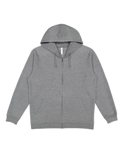 Unisex Full-Zip Fleece Hoodie Sweatshirt