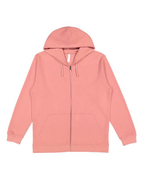 Unisex Full-Zip Fleece Hoodie Sweatshirt