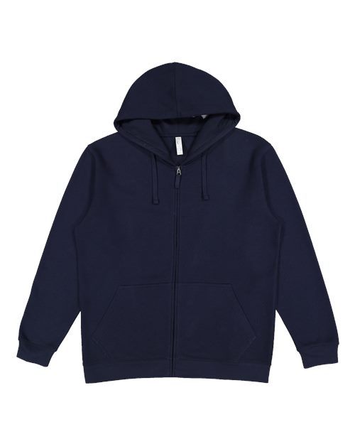 Unisex Full-Zip Fleece Hoodie Sweatshirt