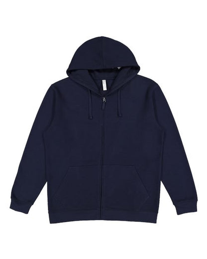 Unisex Full-Zip Fleece Hoodie Sweatshirt
