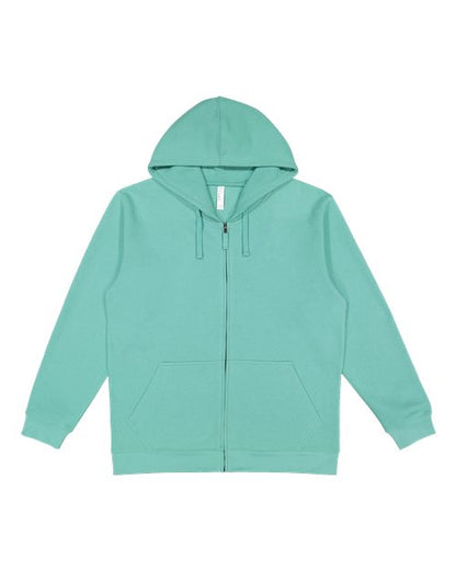 Unisex Full-Zip Fleece Hoodie Sweatshirt